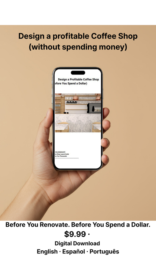 Design a Profitable Coffee Shop — The Layout Guide That Saves You Thousands