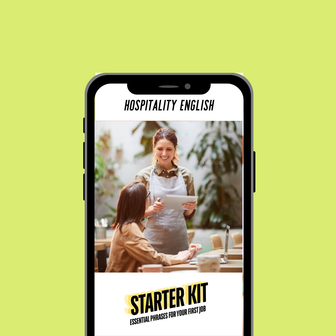 Hospitality English Starter Kit